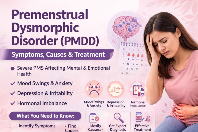 Premenstrual Dysmorphic Disorder (PMDD): Causes, Symptoms & Treatment